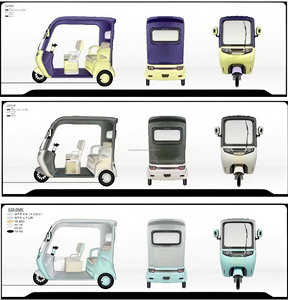 Triciclo eléctrico de ocio de gran oferta, triciclo eléctrico Toto para adultos, triciclo eléctrico de 3 <span class=keywords><strong>ruedas</strong></span> con batería desmontable potente - Product Image 4