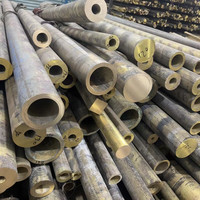 Tuyau en bronze d'aluminium C95400 résistant à la chaleur pour bagues et roulements, tuyau en bronze industriel, taille personnalisée disponible