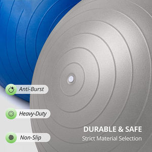 Balón de Equilibrio Profesional de PVC para Gimnasio, Yoga y Ejercicio, con Logotipo Personalizado, Antiexplosión, para Relajación de Músculos de la Espalda, Estilo Fitness - Product Image 6