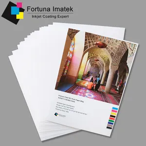 Laser/UV Press RC Photo Paper Silky/Satin para KM-1 Fujifilm S-seires