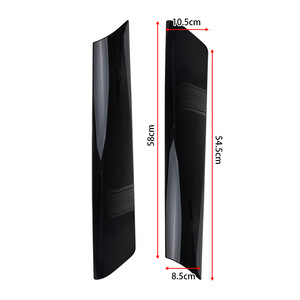 Deflectores de ventana para coche Xuzhong, color negro, ABS, par, para Mini Cooper 51137128157 - Product Image 2