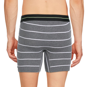 Calzoncillos bóxer de calidad superior para hombre, 100% algodón, transpirable, secado rápido, tejido de punto sin costuras, verano, ajustado, Diseño a rayas - Product Image 5