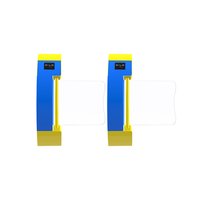 Barrière pivotante intelligente en acier inoxydable 304 pour campus, système de sécurité avec vérification par empreinte digitale