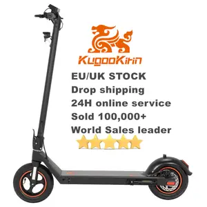 Kugookirin S4 Fast Delivery Large Wheels Lithium Battery Low Power Motor-Scotter Adults Best Electric Scooter For Adults