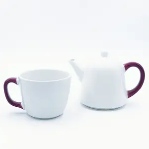 Özel İskandinav tarzı kahve fincanı kahve makinesi seti özel beyaz renk sır seramik kupa seramik saksı çay bardağı hediye seti