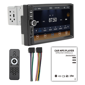 Reproductor Multimedia Universal para Automóvil, Pantalla Táctil Android, Radio Bluetooth, USB, Música, Montaje en el Tablero, Negro, Pantalla Capacitiva de 1920x720 - Product Image 3