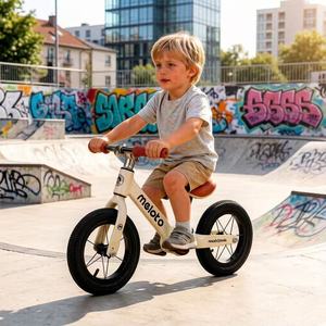Vélo d'équilibre avec cadre en alliage de magnésium, 12/14 pouces, jantes en aluminium, certifié EN71 pour enfants - Product Image 1