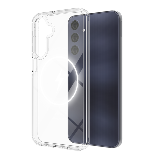 Factory Wholesale Mobile Phone Case for Samsung A16 5G Crystal Clear Magnetic Shockproof Smartphone Case