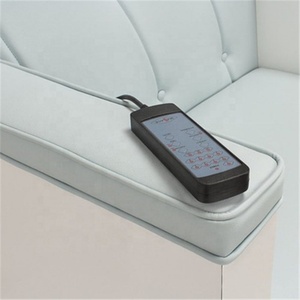 เก้าอี้นวดเท้าสปาออสเตรเลียสีเทาอ่อนทันสมัยหรูหราพร้อมอ่างแช่เท้า - Product Image 6