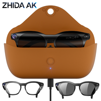 Lunettes intelligentes CY03max avec compartiment de charge 2000mAh, caméra 800W pixels, enregistrement vidéo, traduction audio, anti-tremblement, ODM