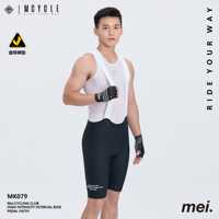 Cuissard de cyclisme unisexe Mcycle, grande taille, séchage rapide, rembourré, anti-UV, sans couture, respirant, en Spandex/Polyester, pour le sport
