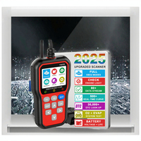 Lonauto V302 - Diagnostic automobile professionnel - Écran LCD 2,8 pouces - Lecteur OBD2 sans fil - Prise en charge multi-OS - Outil universel pour voiture