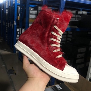 Venta al por mayor de zapatillas de piel de las mujeres con estilo de moda Zapatillas de deporte transpirables <span class=keywords><strong>Zapatos</strong></span> de correr de las mujeres Casual Diseñador de piel Zapatillas de deporte - Product Image 3