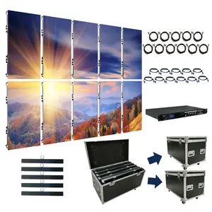 Outdoor 4k Complete System Concert Stage Rental Background P3.91 Programmable Panels Video Wall Led Display Screen