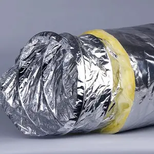 <span class=keywords><strong>Conduit</strong></span> de climatisation en aluminium Tuyau d'air froid <span class=keywords><strong>Conduit</strong></span> flexible <span class=keywords><strong>isolé</strong></span> CVC - Product Image 3