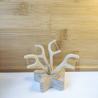 Fil dentaire biodégradable de haute qualité, recharge de brosse à dents à la menthe, soie écologique, nylon portable, charbon de bois, cire