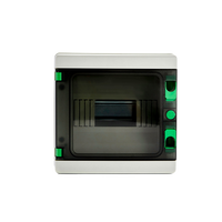 Boîte de disjoncteurs en plastique étanche IP65 série JOHNN HA 4-36 voies, équipement de distribution MCB/MCCB, certifié CE, 220V-380V
