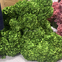 E-995 Groothandel Bruiloft Tafeldecoratie Bloemstukken Zijde Diep Groene Hortensia Bloemen