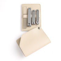 WELLFLYER-Ensemble de 4 limes à ongles en verre, kit de manucure avec logo personnalisable, MS-956 nouveautés