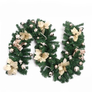 Dây trang trí Giáng sinh nhân tạo 9ft 270 nhánh, dây trang trí lễ hội, dây trang trí ngoài trời, đồ trang trí Giáng sinh - Product Image 5