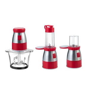 Thương mại 3 trong 1 xách tay tự động Mixer Grinder Máy xay sinh tố Lemon Orange điện máy ép trái cây vắt máy