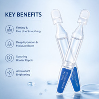 Sérum Réparateur Visage Personnalisé ADN de Saumon PDRN Peptides Soin Post-Microneedling Acide Hyaluronique Anti-Âge Ampoule Réparatrice