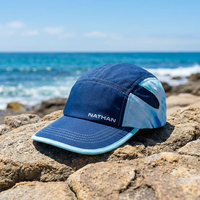 Nueva Gorra de Béisbol de Moda de 5 Paneles, Premium, con Contraste de Color, Ribete a Cuadros, Visera Corta, Bordado 3D, Unisex, para Playa