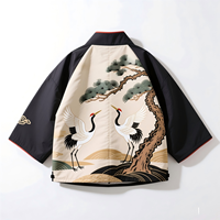 Robe kimono en satin pour femme, longue, pour soirée formelle HAPPI
