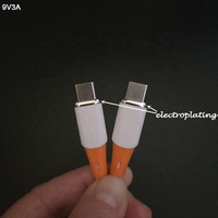 Silicona líquida anticongelante suave elástica Q amigable con la piel IOS PD 27W USB C a cables de 8 pines