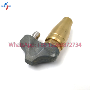 Kit de nettoyage de canalisations FY Jetter Nozzle Pipe Drain Cleaning Root Cutter, nettoyeur haute pression, buse de nettoyage des égouts autopropulsée en laiton 1/4 pouces - Product Image 6