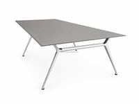 Composant de table de conférence de bureau sur mesure, bureau de réunion personnalisable, plateau de table en MDF thermolaqué, Guangdong FROFETH