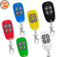 Clone rapide de télécommande RF à 4 boutons 433MHz pour commande de garage à porte coulissante EV1527 Code