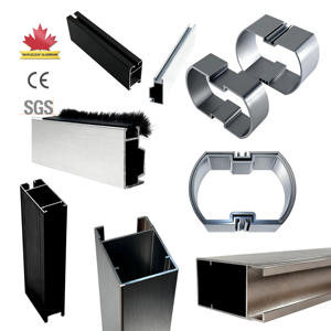 Perfil de Aluminio Hecho en China para Fabricar Puertas y Ventanas, Perfiles de Aluminio para Puertas y Ventanas - Product Image 1