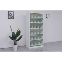 Armoire de rangement pour cabinet dentaire Classeurs en plastique Armoire de bureau en acier Classeur médical convertible Tableau