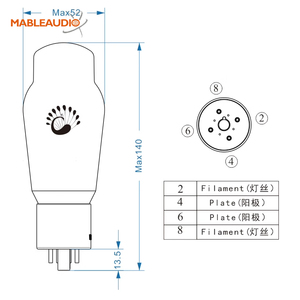 Válvula de Repuesto Psvane WE274B Western Electric para Amplificadores de <span class=keywords><strong>Guitarra</strong></span> Profesionales, Otro Canal, Hecho en China - Product Image 3