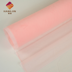<span class=keywords><strong>Tissu</strong></span> en <span class=keywords><strong>Tulle</strong></span> Rose Champagne 100% Nylon de Haute Qualité, Respirant, Broderie 6420, pour Robe de Mariée - Vente en Gros - Product Image 2