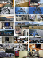 Ipandee systèmes d'alimentation à réseau solaire vers des Sites de télécommunication distants régulateur de Charge solaire montage en Rack Mppt App