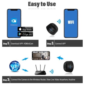 Petite caméra <span class=keywords><strong>de</strong></span> sécurité sans fil A9 <span class=keywords><strong>Mini</strong></span> CCTV 1080p Connectivité IP Wifi Interface USB Image CMOS <span class=keywords><strong>Surveillance</strong></span> extérieure bon marché - Product Image 5