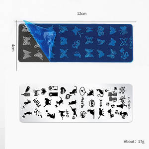 Plaques d'estampage pour ongles, 1 pièce, en acier inoxydable, flocons <span class=keywords><strong>de</strong></span> <span class=keywords><strong>neige</strong></span>, <span class=keywords><strong>pochoir</strong></span> pour Nail Art - Product Image 4