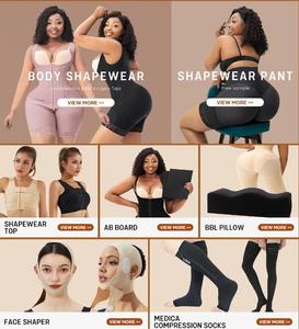 <span class=keywords><strong>Gaine</strong></span> amincissante Hourglass avec fermeture éclair et crochets internes pour soutien-gorge – Étape 2 - Product Image 3
