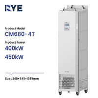Convertisseur de fréquence VFD 400KW, variateurs de fréquence 450KW, variateurs de fréquence triphasés 380V