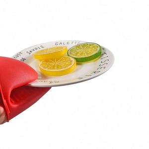Heat Resistant Cooking Pot Holder Gloves Mini Silicone Oven Pinch Mitts - Product Image 3