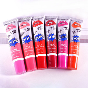 Nuevo Lápiz Labial Líquido Romántico de Marca Privada OEM, 6 Colores, Profesional, Larga Duración, Sexy, Mágico, Tinta para Labios Despegable a Prueba de Agua - Product Image 1