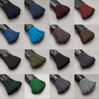Pulcera Camo 9 Brins pour Paracord 550 750 & 1000 Pieds Corde Rechargeable 5ft Longueurs 4mm & 5mm Parachute Cordon 7 Strand Roll