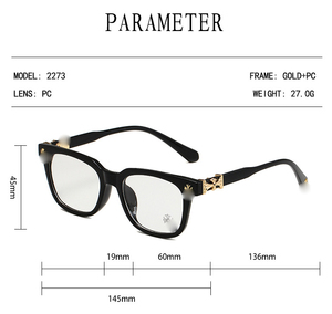 Montures optiques tendance 2025, lunettes en acétate, lunettes carrées tendance, lunettes de vue, monture optique en acétate pour femmes - Product Image 6