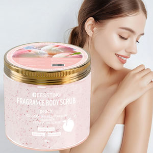 Gommage corporel pêche 200g OEM/ODM, nettoyage en profondeur et exfoliation, soin de la peau à l'huile d'argan pour le visage - Product Image 5