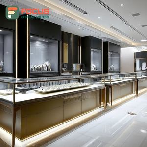 Muebles de Exhibición para Joyería de Alta Visibilidad, Panel de Vidrio Templado, Mostrador de Exhibición para Centro Comercial - Product Image 6