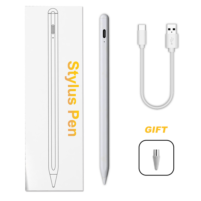 High Sensitive Black Stylus Pen for Smart Phone Tablet Active Compatible Touch Screen Pen for Apple Pencil Stylus