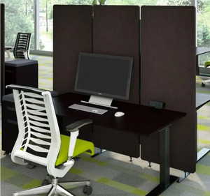 Bureau mobile Murs de sol Absorbant le bruit Cloison en feutre PET Bureau Série T4 Bureau Panneaux acoustiques en PET recyclé - Product Image 4