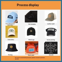 Casquette de baseball en PVC transfrontalière, personnalisable avec logo, modèle vierge uni, imprimable, broderie, cadeau d'entreprise, casquette à visière 6 panneaux